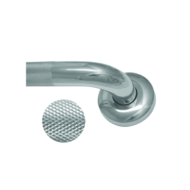 knurled grab rails