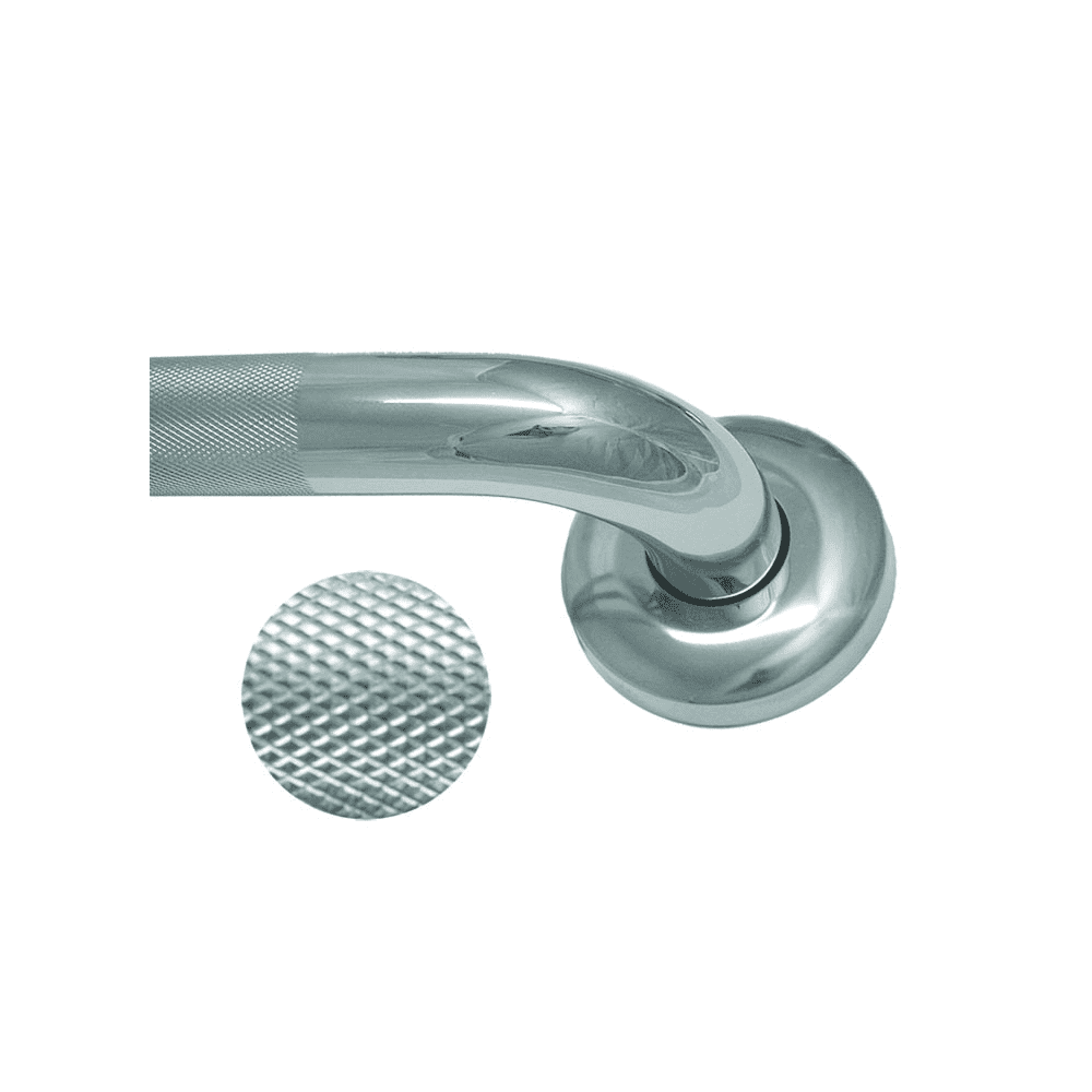 CS32K - 32MM STAINLESS STEEL GRABRAILS - Knurled & Polished