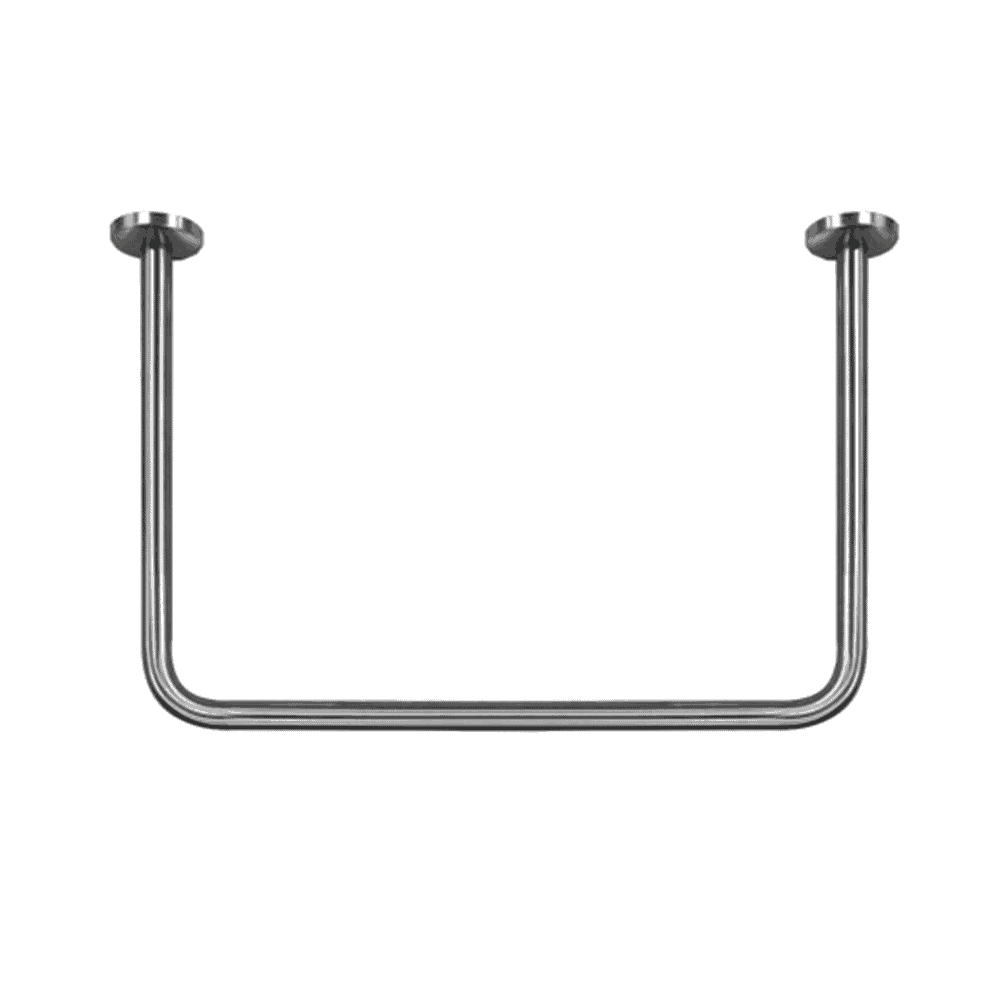 EGC2.000 - CUSTOM SHOWER CURTAIN RAILS - Spa Bath & U-Shaped