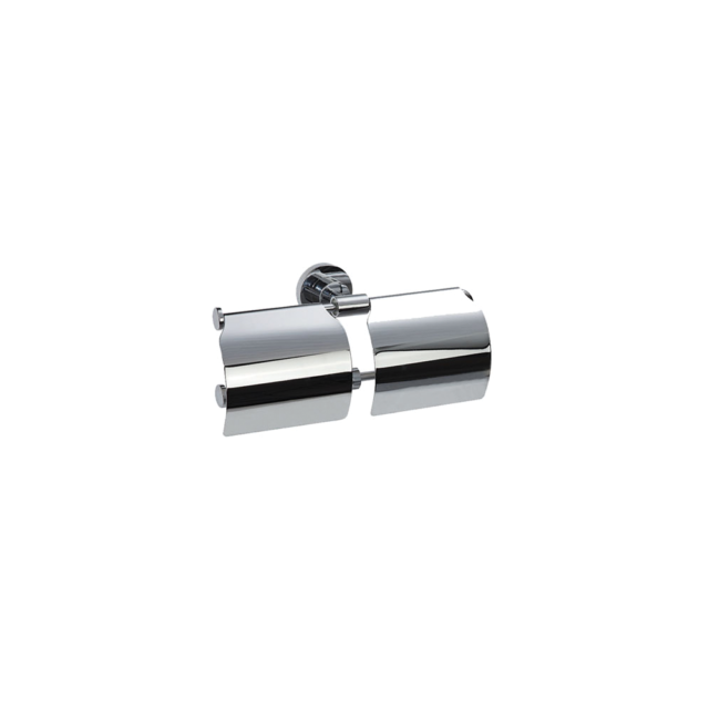 double toilet roll holder with roll cover