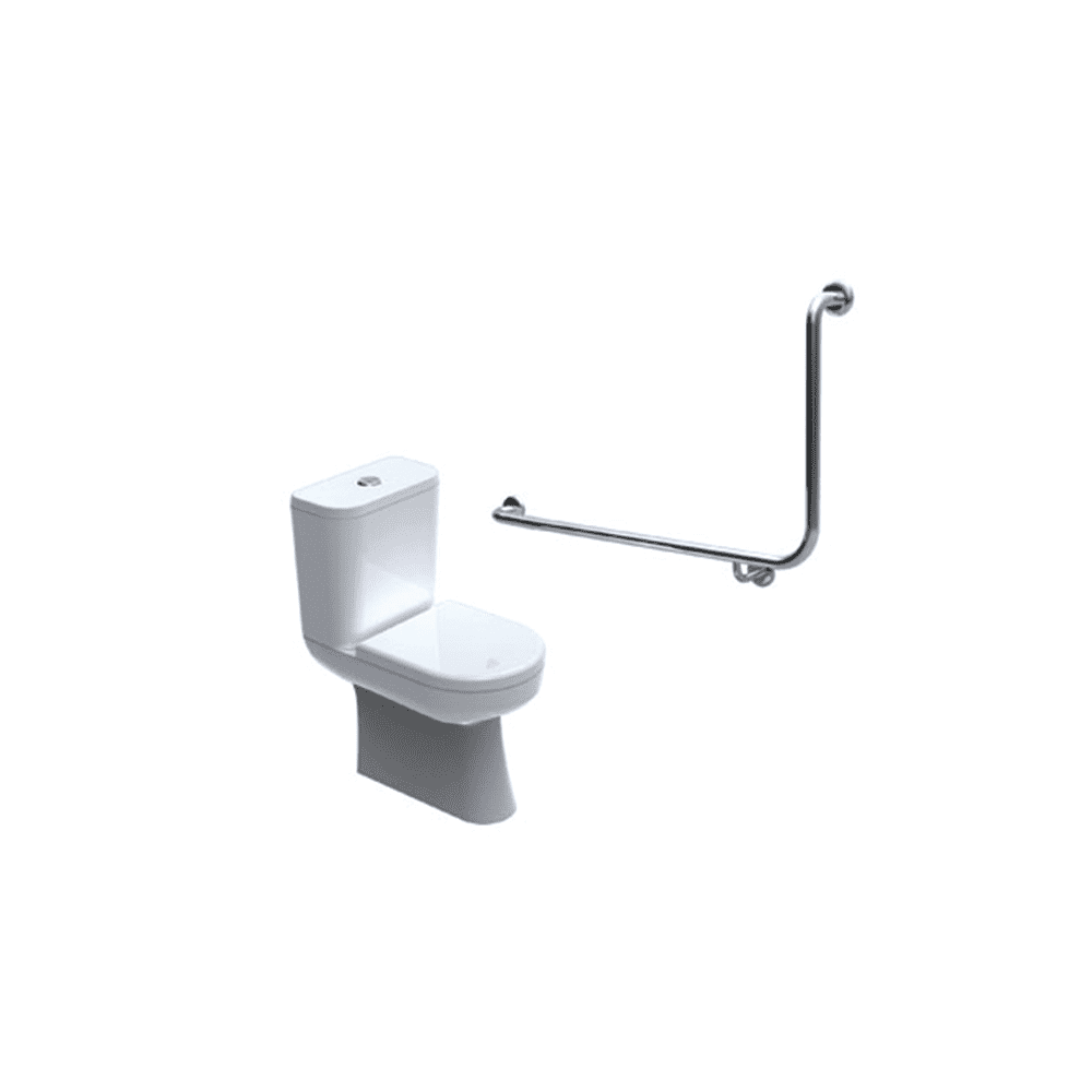 T14 - TOILET GRABRAIL - 90° Bend