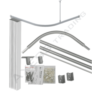 shower curtain track kits