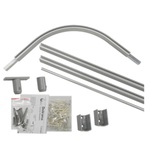 shower curtain track kits