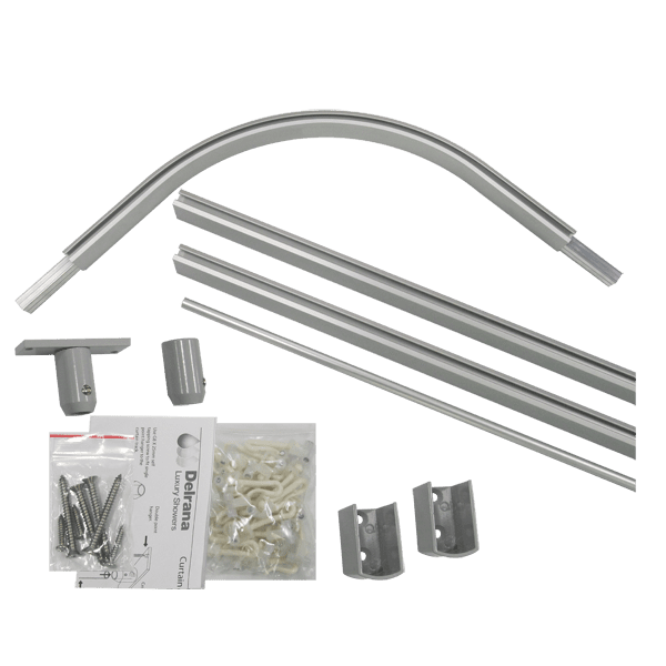 Shower Curtain Rods and Tracks 1