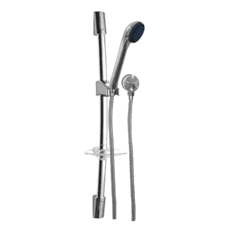 hand shower on glide rail