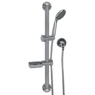 RAH750 - 32mm SHOWER GRABRAIL with DELRANA  Handshower Set & Soap Dish