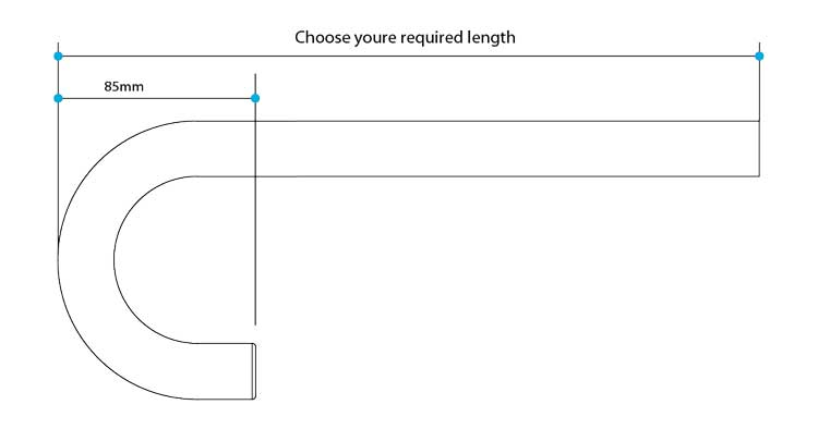 bannister rail tube