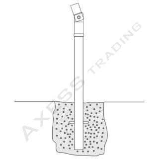 concrete post